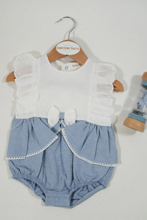 Raffy Bow Romper