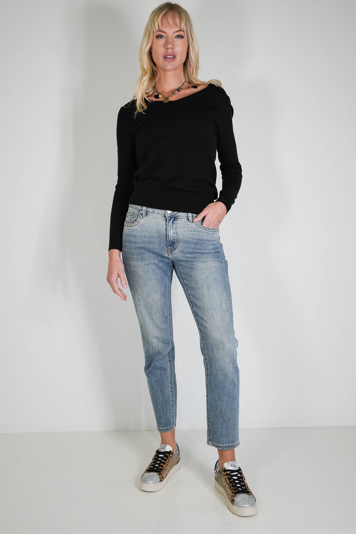 Black Basic Knit