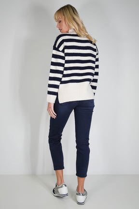 Ink Nautical Striped Jumper