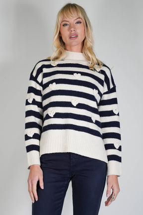 Ink Nautical Striped Jumper