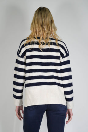 Ink Nautical Striped Jumper