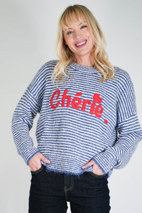 Blue Cherie Jumper