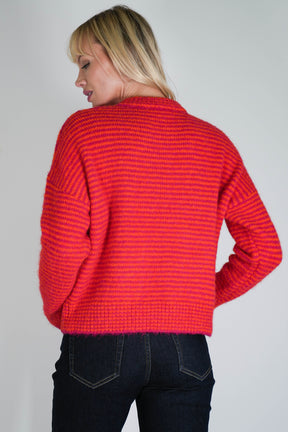 Orange and Pink Amour Jumper
