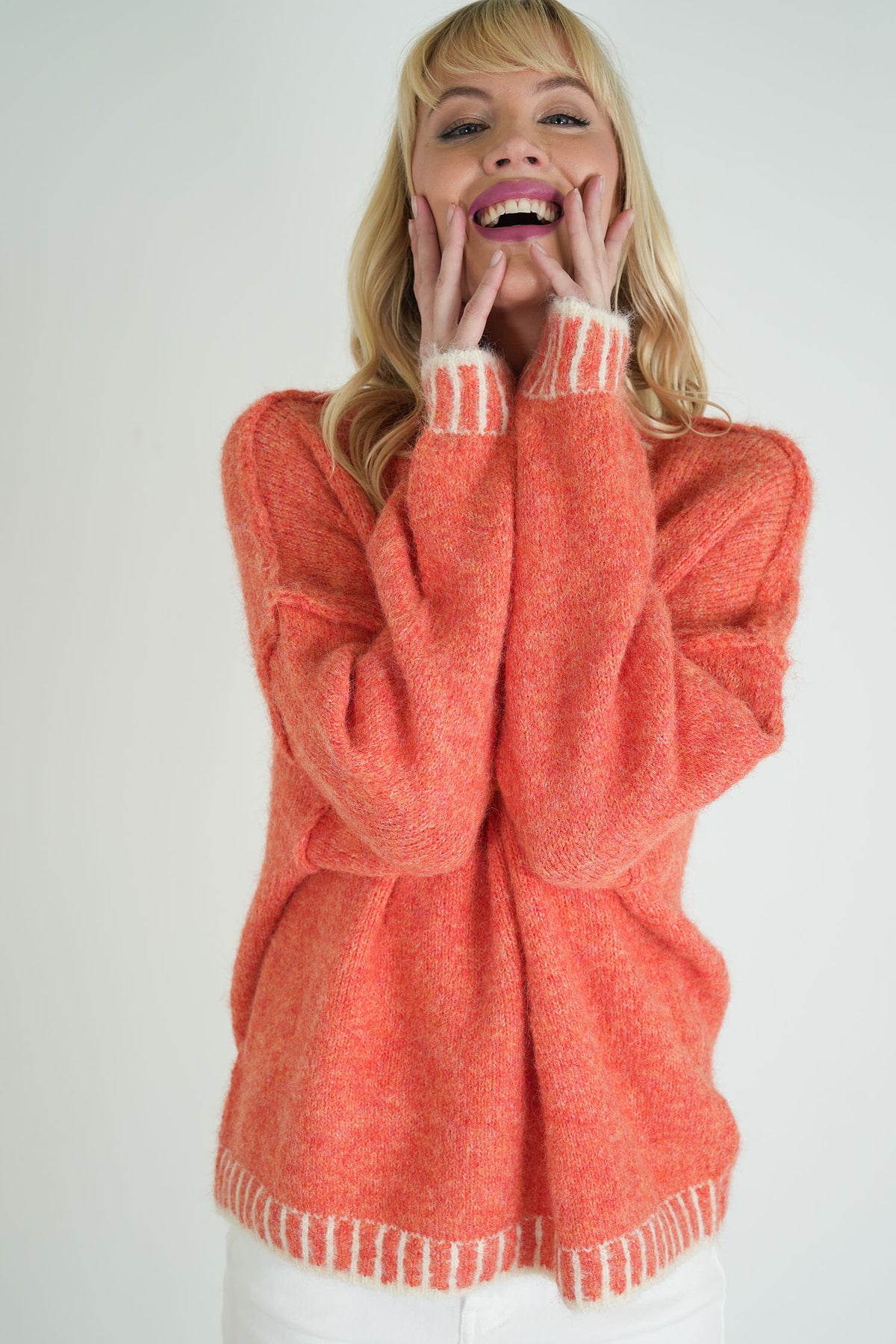 Apricot Kitty Jumper