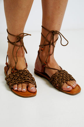 Tan Emma Sandal