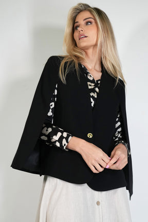 Black Cape Blazer