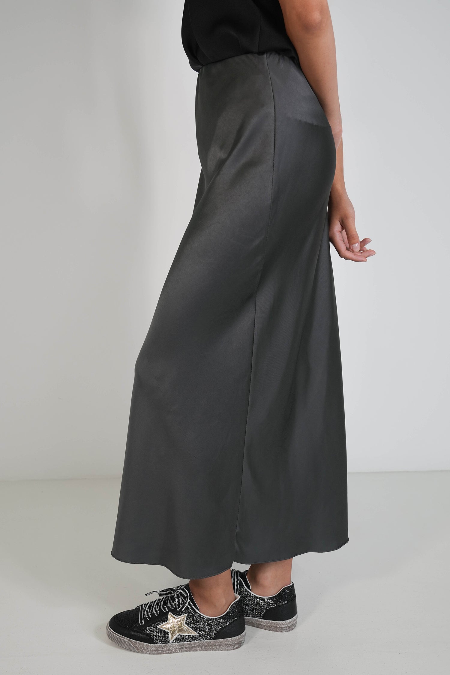 Charcoal Fran Skirt