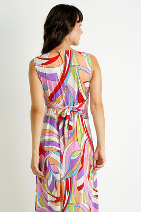 Colourful Knot Dress