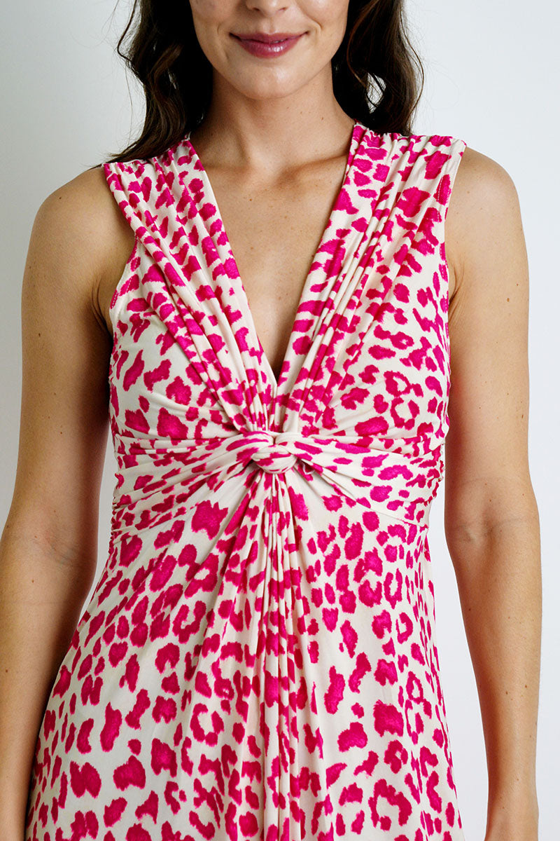 Leopard Knot Dress