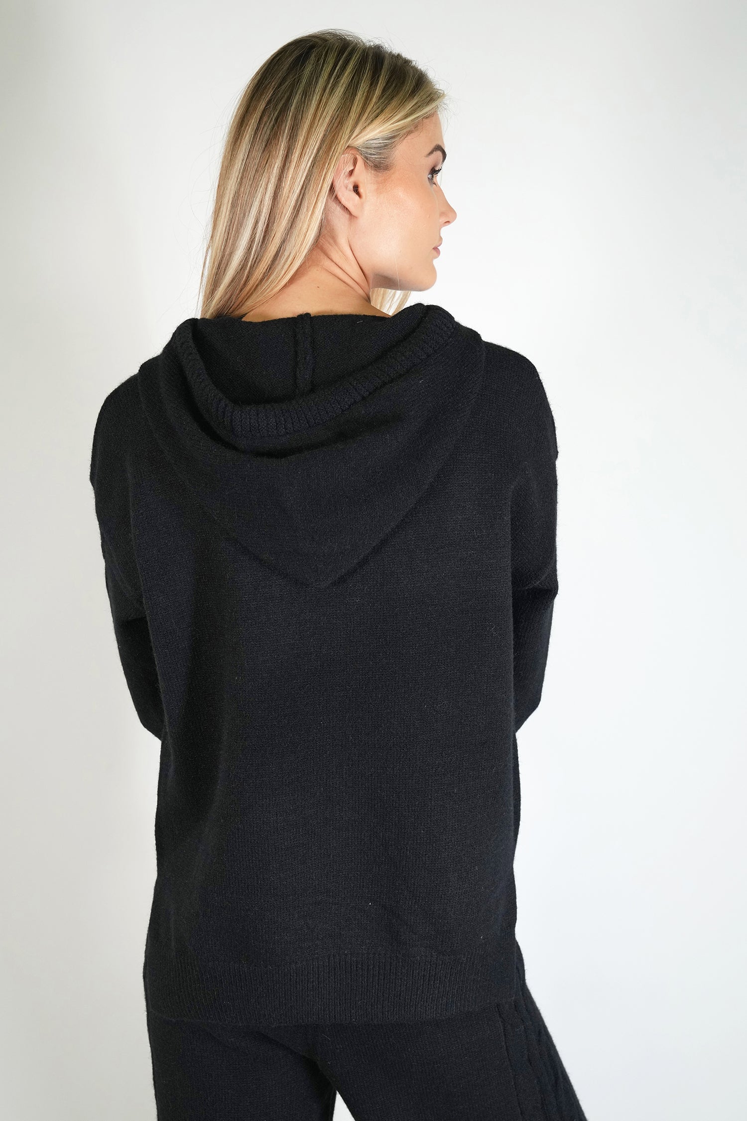 Black Cable Knit Jumper