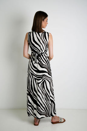 Zebra Knot Dress