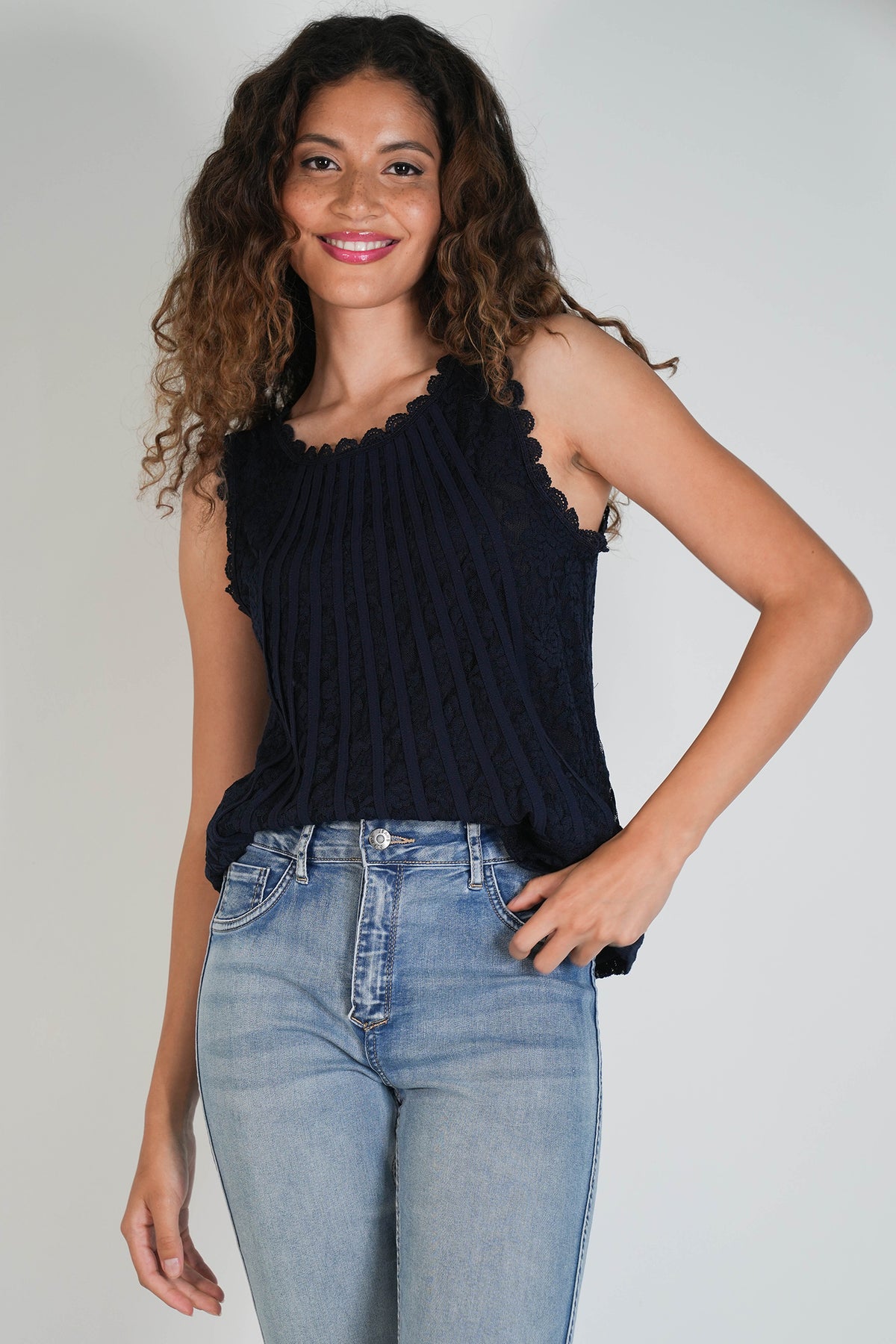 Navy Tori Vest