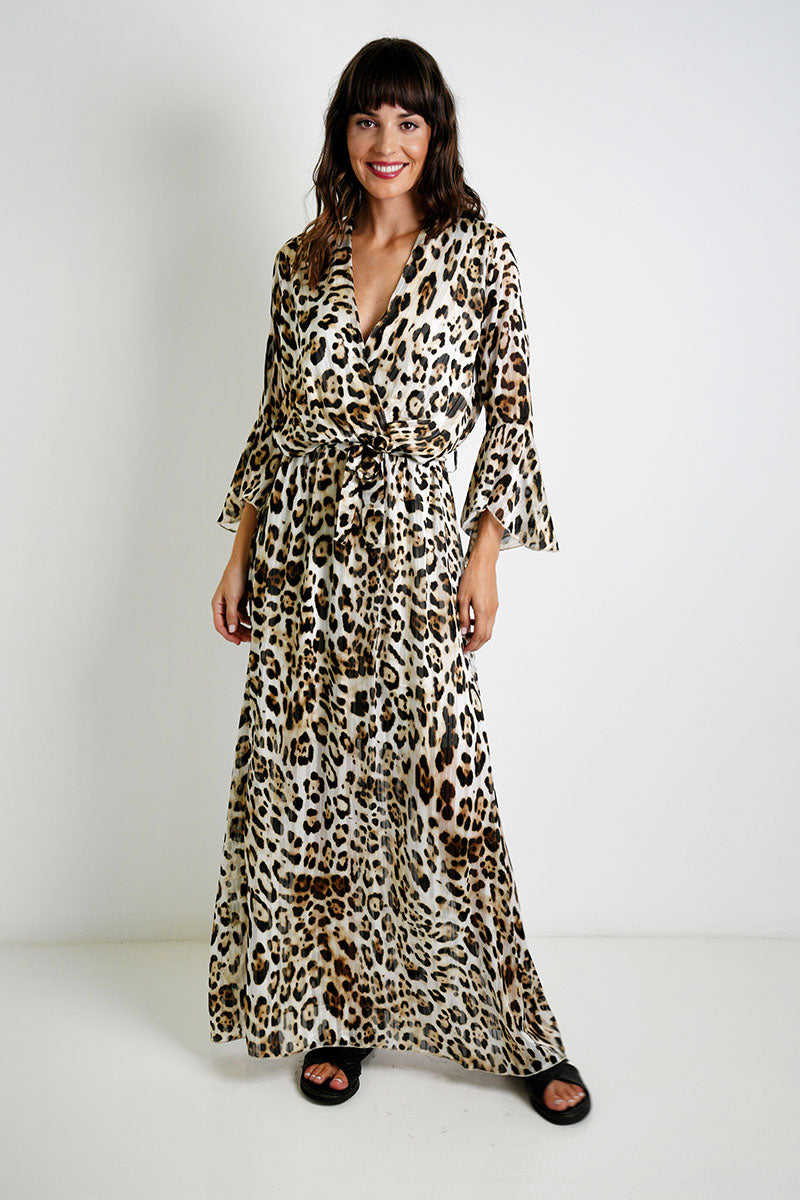 Leopard Boho Dress