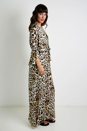 Leopard Boho Dress