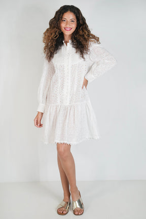 White Ady Anglaise Tunic