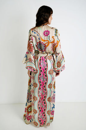 Multicolour Boho Dress