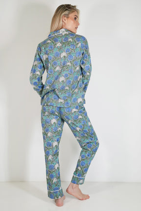 Grey Antibes Long Set PJs