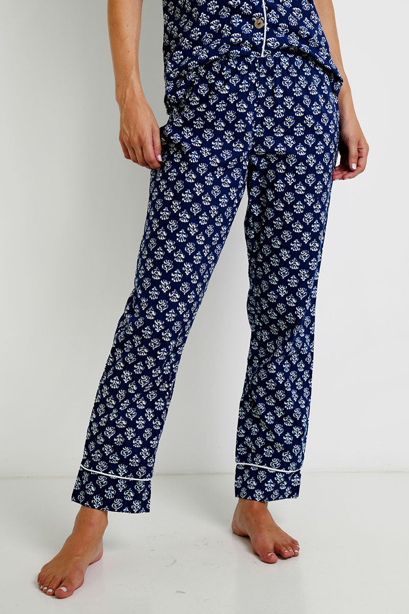 Ink Short Top/Long Bottom PJs