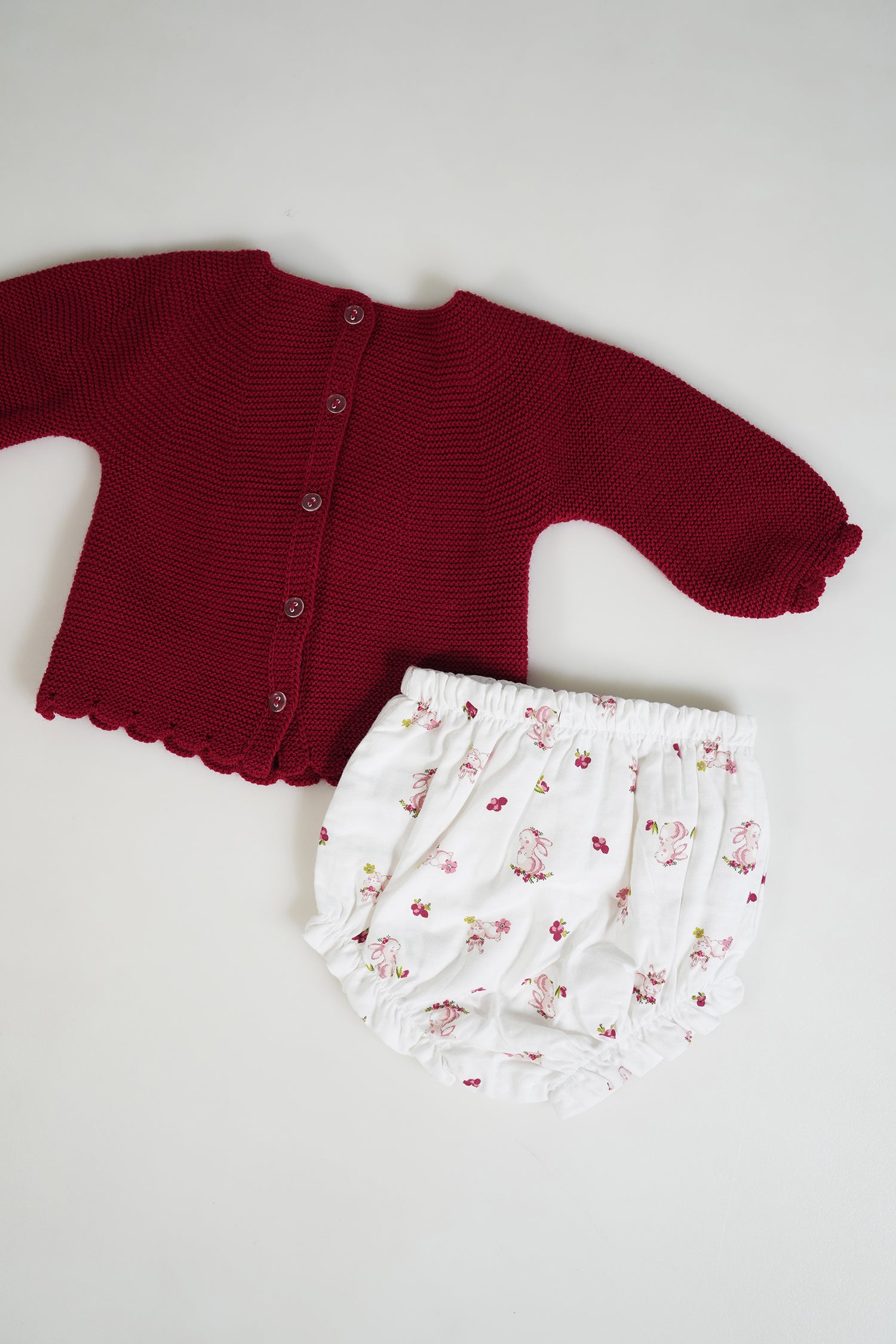 Red Hayley Knit Set