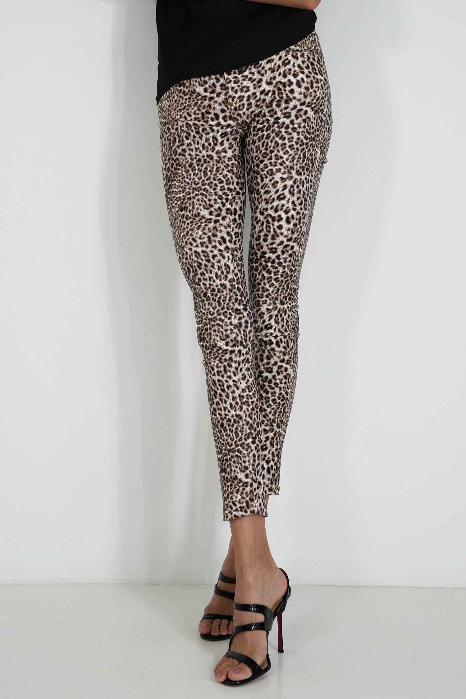 Leopard Coated Jean