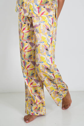 Lemon Dreams Short Top/Long Bottom Set PJs