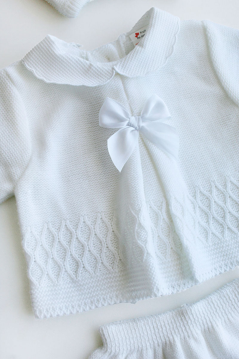 Cream Chloe Knit Set