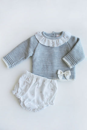 Grey Hayley Knit Set