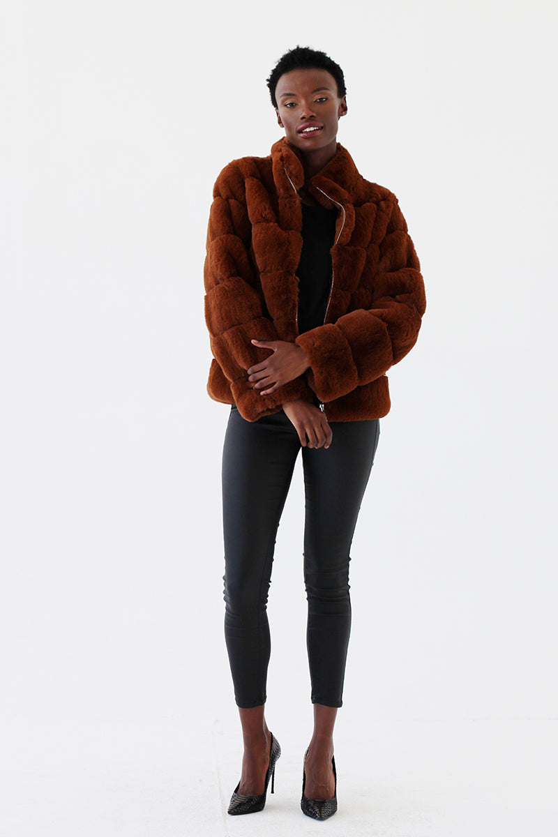 Faux Fur Jacket