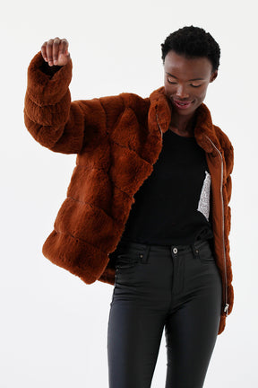 Faux Fur Jacket