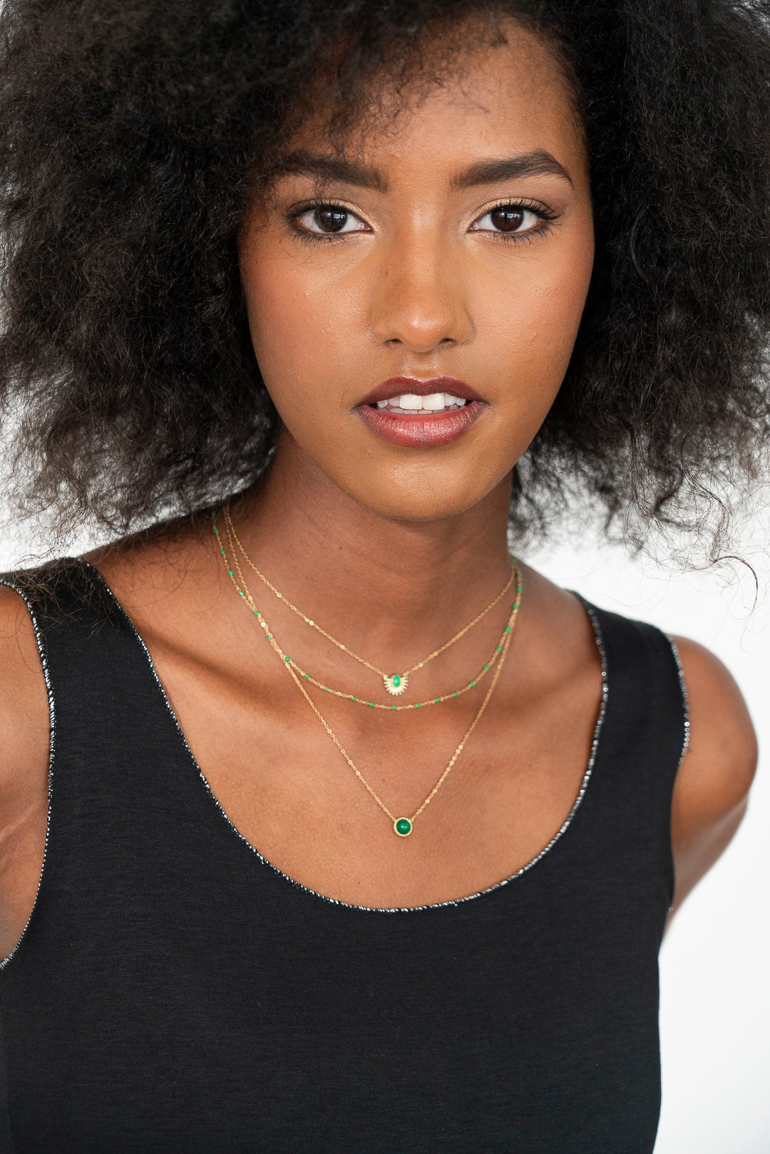 Green Tiana Necklace