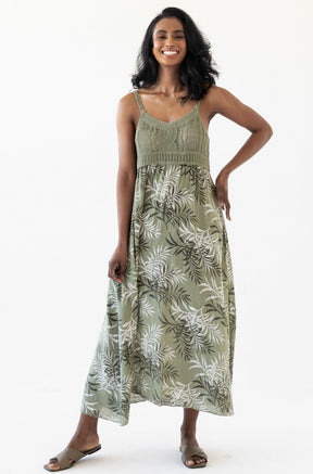 Tropical Cotton Dress