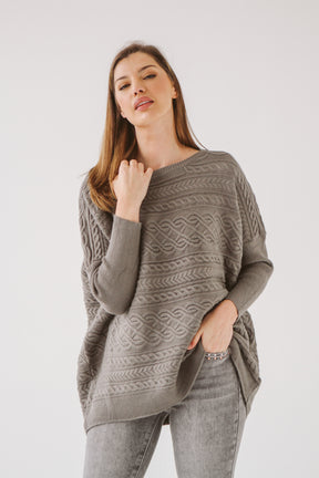 Cable Boxy Jumper